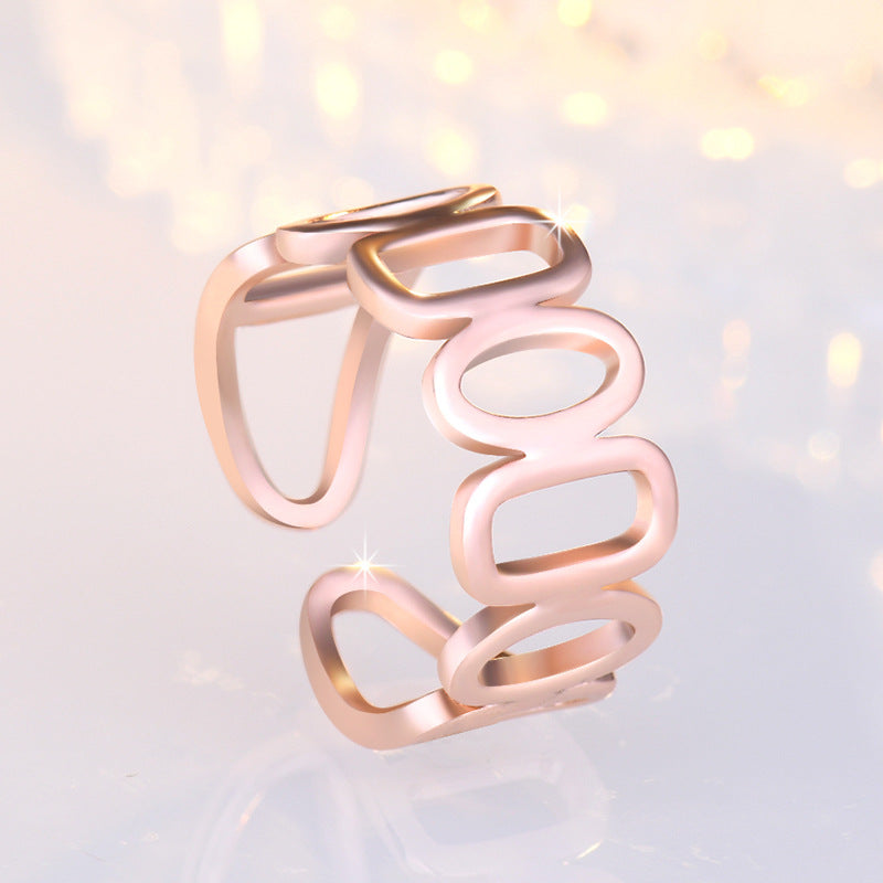 Damen Modischer Ring mit einzigartigem Design Shop Nory