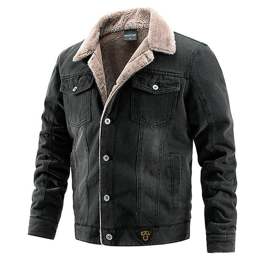Herren Denimjacke mit Teddyfutter Shop Nory