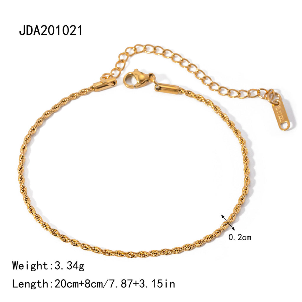 Damen Armband mit eleganten Perlenakzenten und hypoallergenem Edelstahl Shop Nory