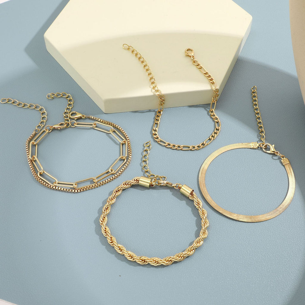 Damen Armband-Set mit eleganten Kettendesigns Shop Nory