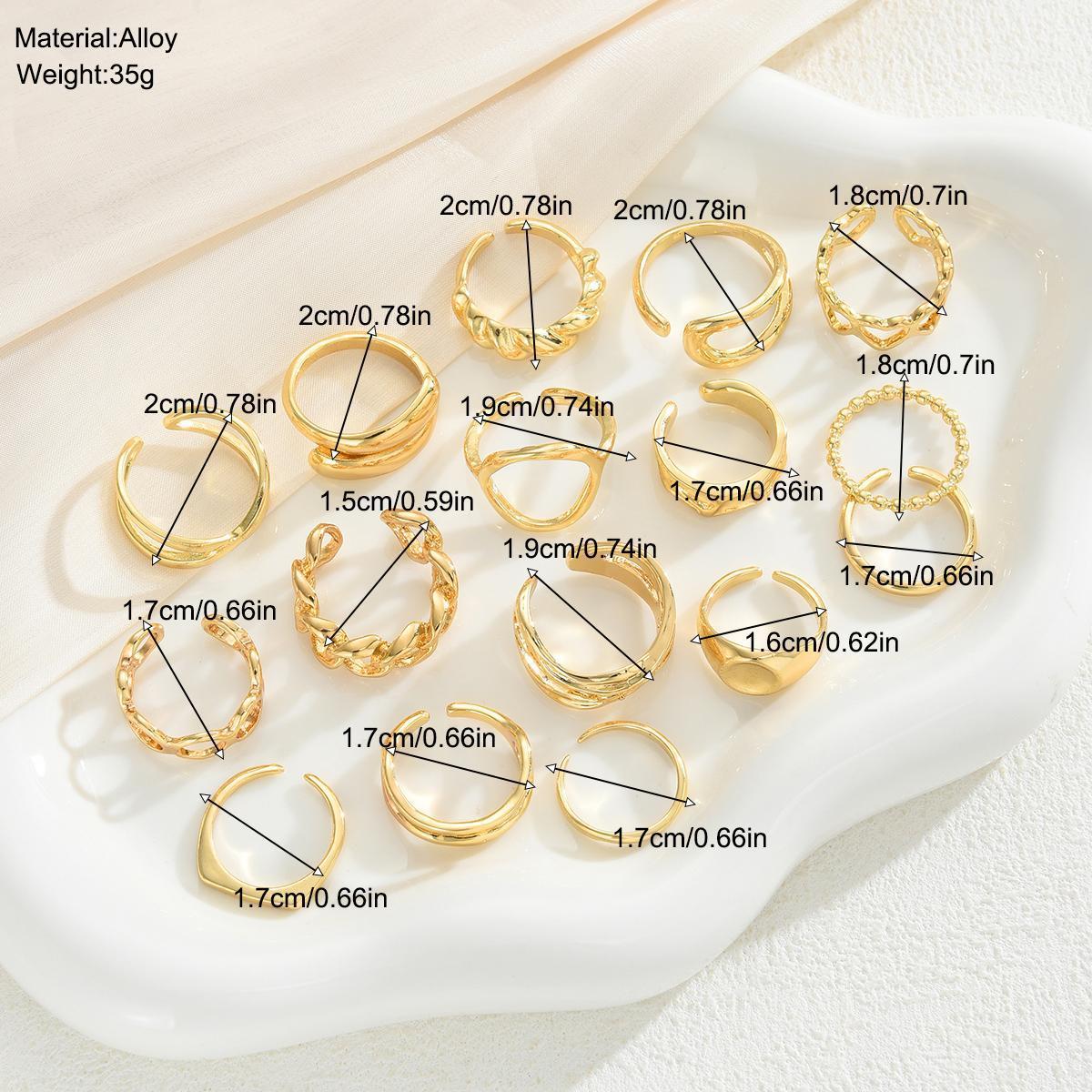 Damen Ring-Set mit modernen und variierenden Designs Shop Nory