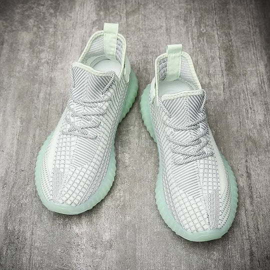 Unisex Strick-Sneakers mit sockenähnlichem Schaft und profiliertem Gummiprofil Shopy Nory