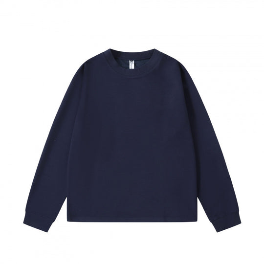 Unisex Oversize-Langarm-Sweatshirt mit Rundhalsausschnitt, French‑Terry-Qualität und gerippten Bündchen Shop Nory
