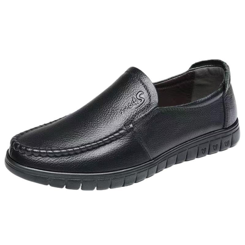 Herren Bequeme Lederslipper Shop Nory