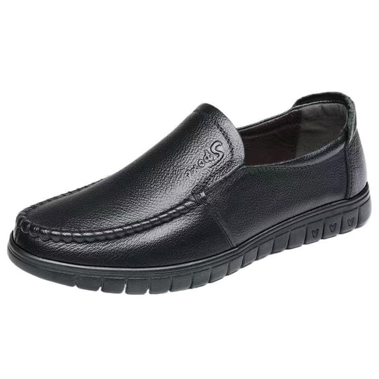 Herren Bequeme Lederslipper Shop Nory