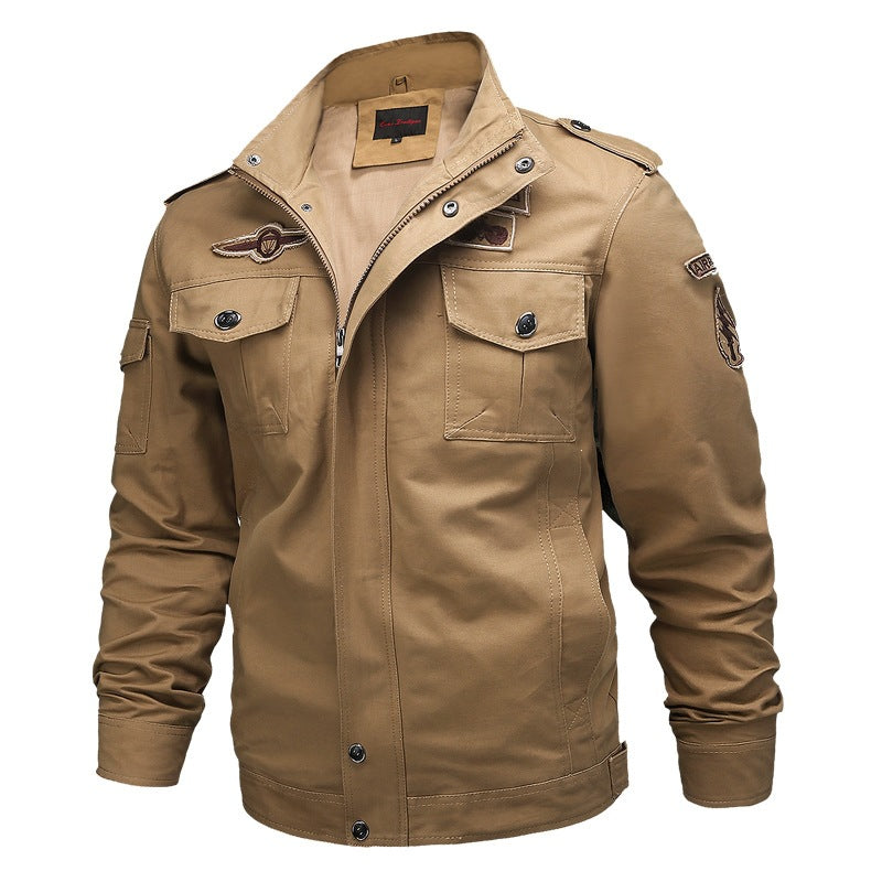 Herren Militärische Freizeitjacke Shop Nory