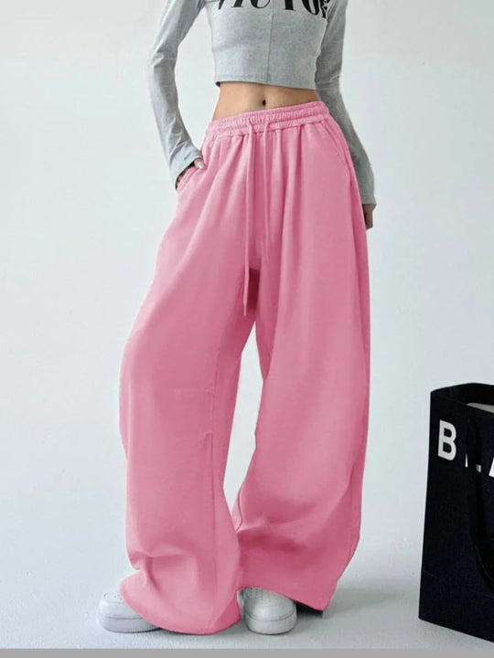 Damen Bequeme und lässige weite Jogginghose
