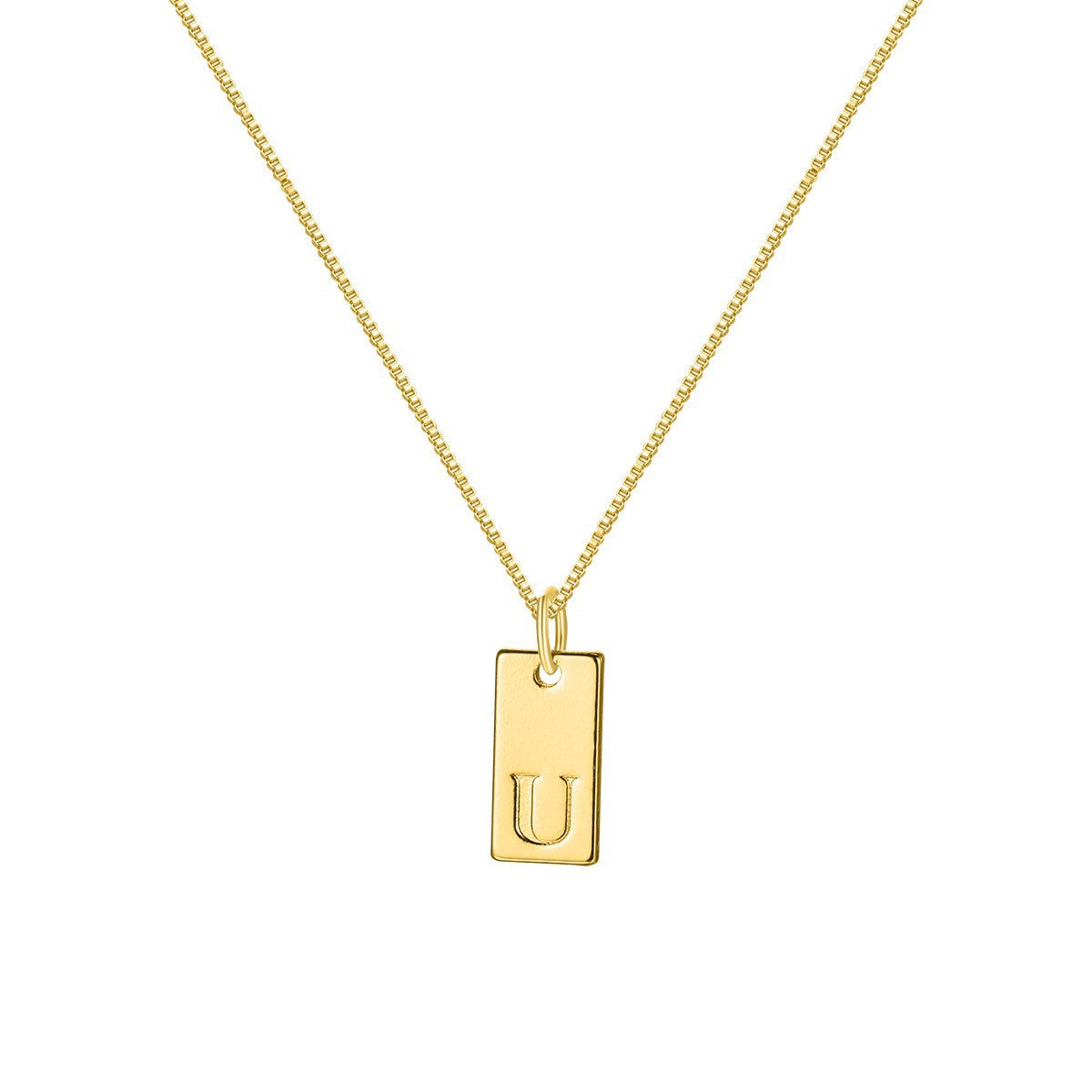 Damen Halskette mit personalisiertem Anhänger aus hochwertigem Edelstahl Shop Nory
