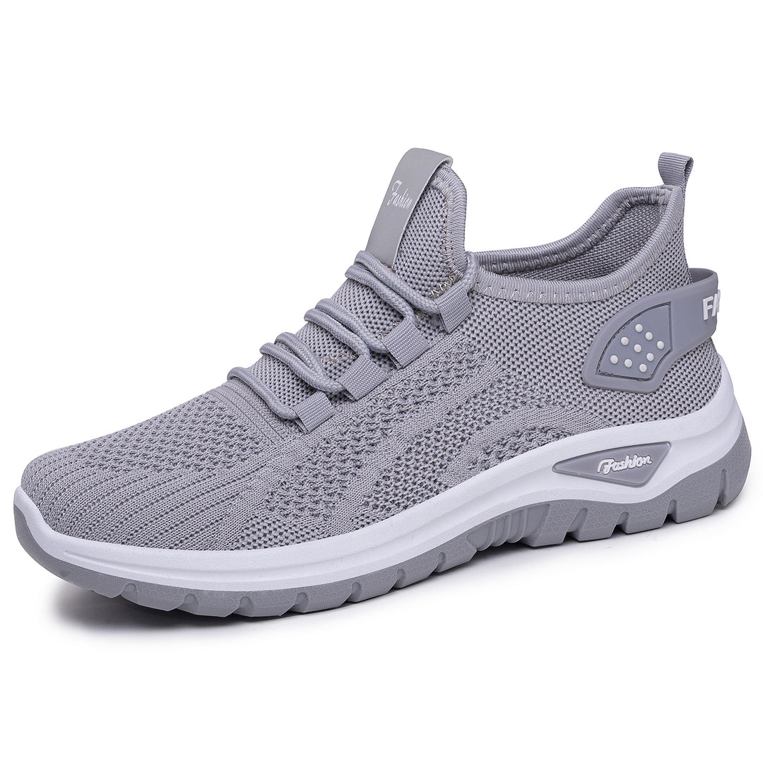 Damen nan sockenähnlicher Strick-Fit Sneaker mit elastischer Schnürung, gelochter Fersenverstärkung und dämpfender Plateau-Sohle Shop Nory