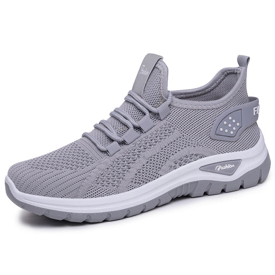 Damen nan sockenähnlicher Strick-Fit Sneaker mit elastischer Schnürung, gelochter Fersenverstärkung und dämpfender Plateau-Sohle Shop Nory