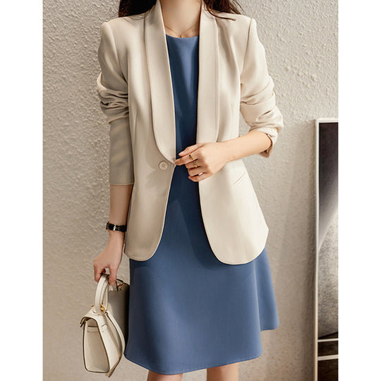 Damen Stilvoller Einreiher Blazer Shop Nory
