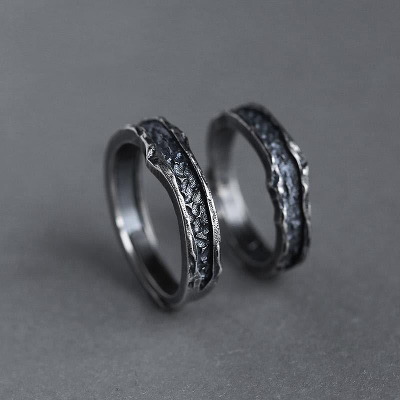 Damenring mit rustikalem Strukturdesign Shop Nory