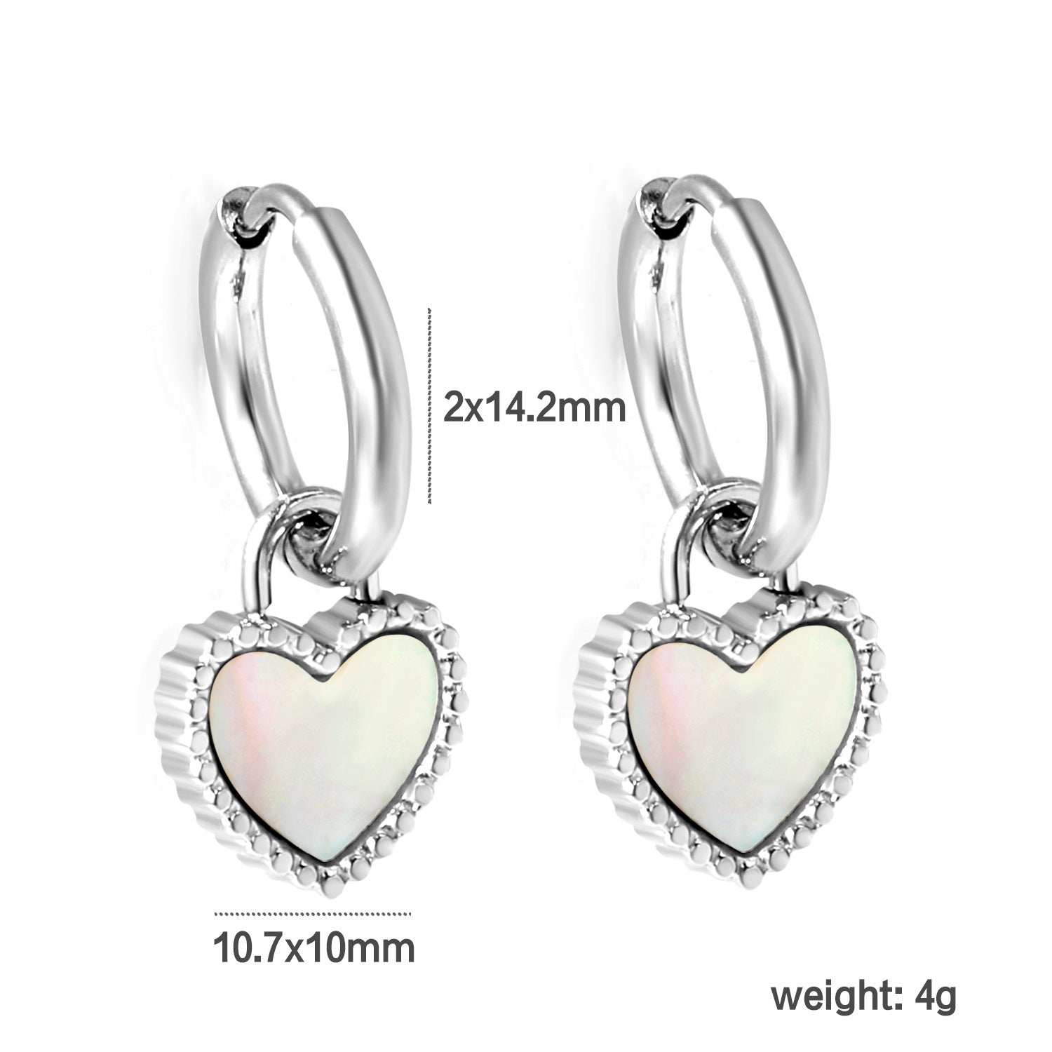Damen Ohrhänger mit elegantem Design und schimmernden Perlen Shop Nory