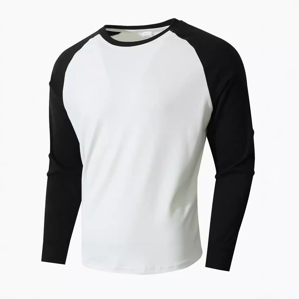 Herren Sportliches Langarmshirt mit Raglanärmeln