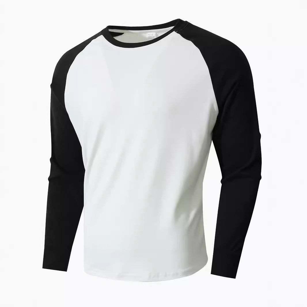 Herren Sportliches Langarmshirt mit Raglanärmeln