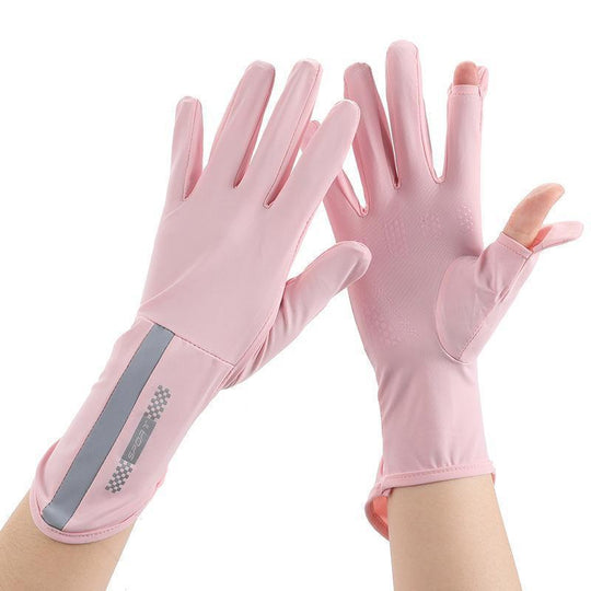 Sonnenschirm Eis Seide Handschuhe