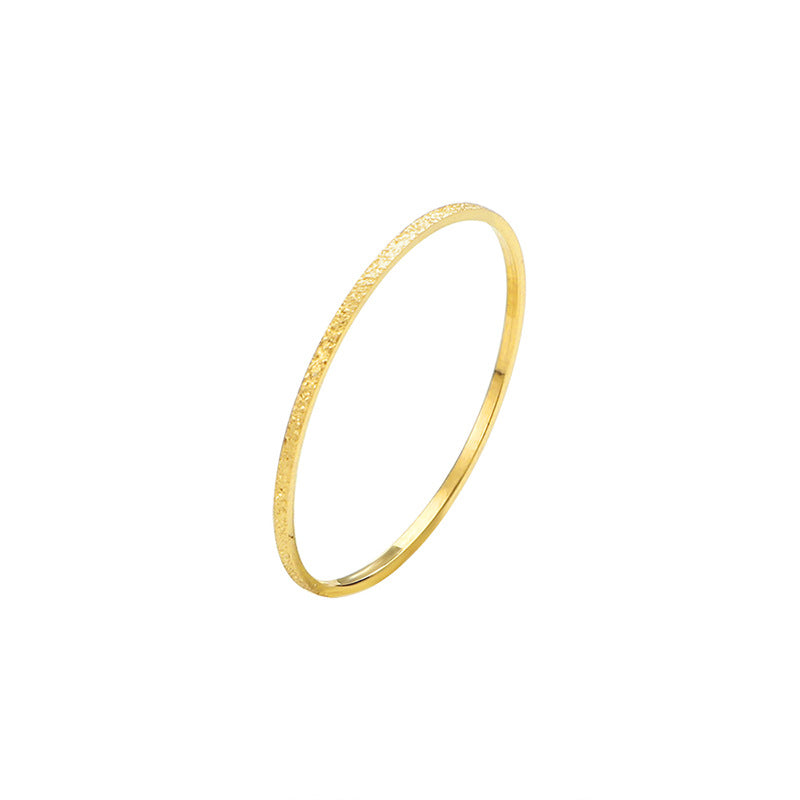 Damen zarter Armreif mit strukturiertem Design Shop Nory
