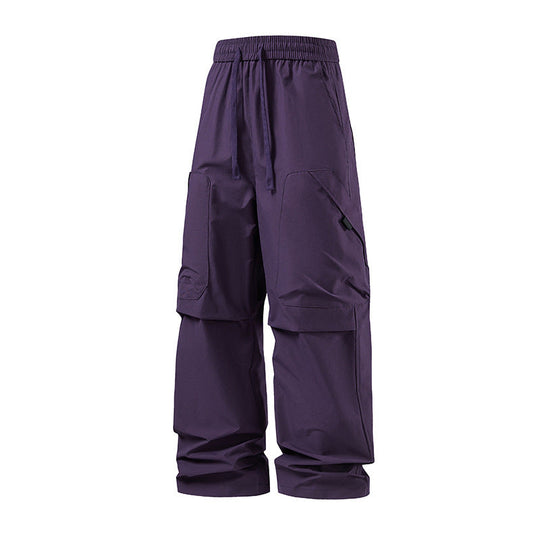 Herren technische Cargo-Hose mit verstellbarem Bund und praktischen Seitentaschen