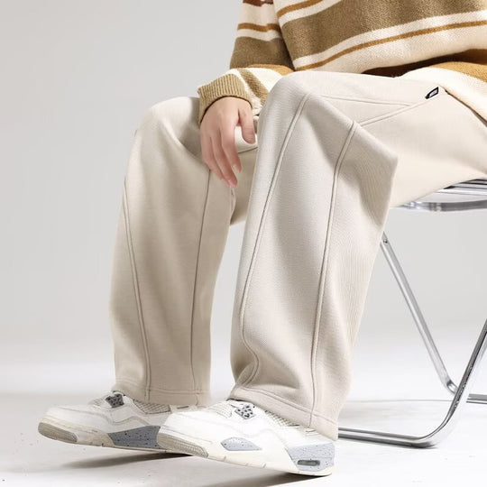 Damen Lounge-Jogginghose mit weitem Bein und Keder-Naht Shop Nory