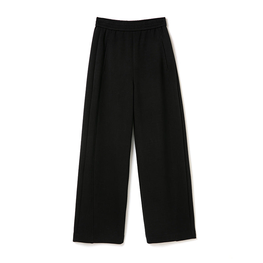Damen Weite Jersey-Culotte mit hohem Taillenbund und versteckten Eingrifftaschen Shop Nory