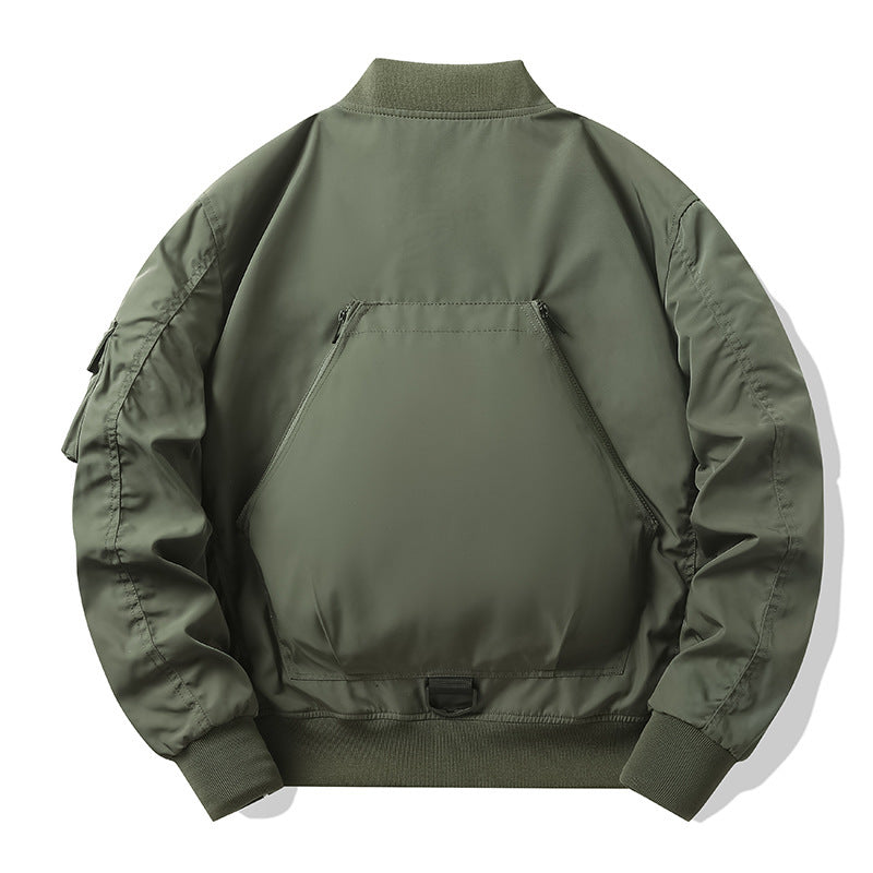 Herren Multitaschen-Tactical-Bomber mit modularen Außenfächern und D-Ring-Details Shop Nory