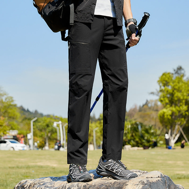 Herren Technische Trekkinghose mit Stretch wasserabweisender Oberfläche und Cargo-Taschen Shop Nory