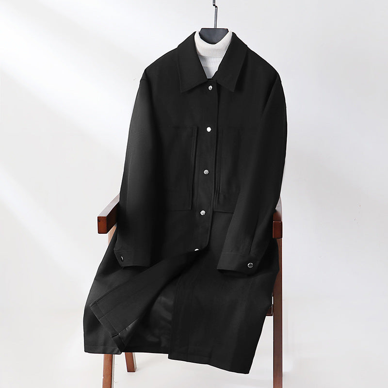 Herren Leichter Mantel im Overshirt‑Stil mit aufgesetzten Taschen Shop Nory
