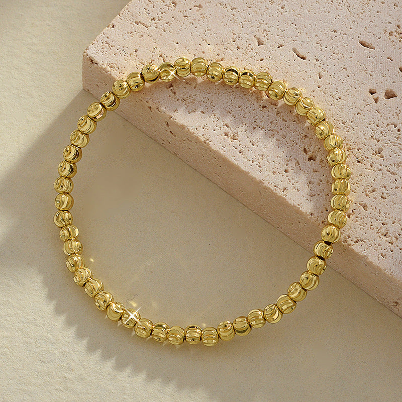 Damen Armband mit filigranen Perlen und funkelndem Design Shop Nory