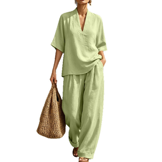 Damen Leichtes Oversize V-Ausschnitt Tunika‑Top mit Kimonoärmeln Shop Nory