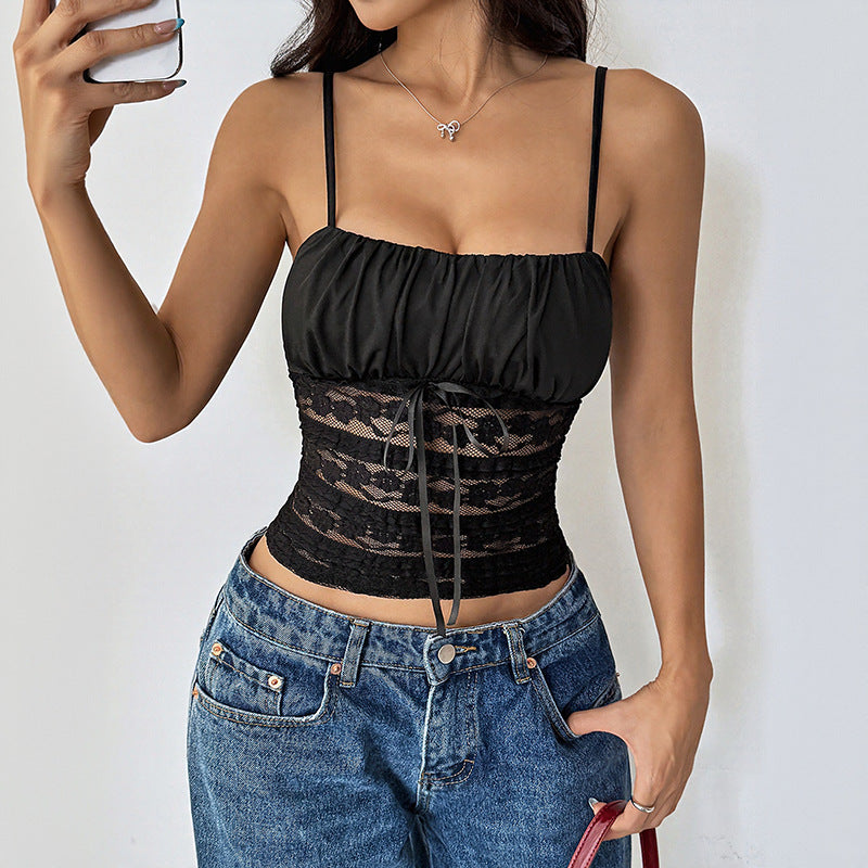 Damen Weite Stonewashed Jeans mit tiefer Taille und Palazzo-Bein Shop Nory