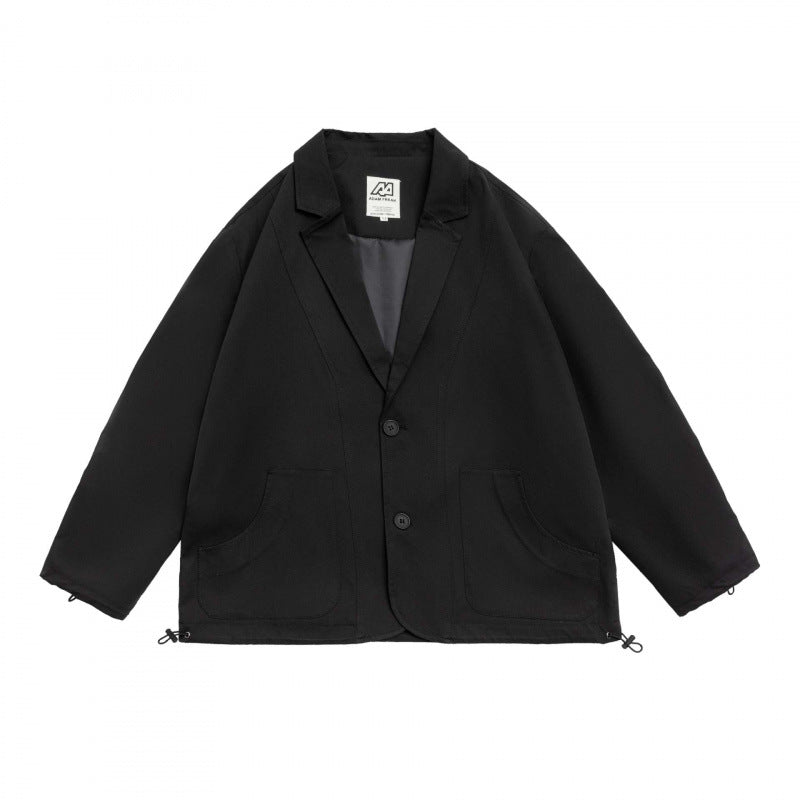 Unisex Oversize-Blazerjacke im Utility-Look mit Tunnelzug und aufgesetzten Eingrifftaschen Shop Nory