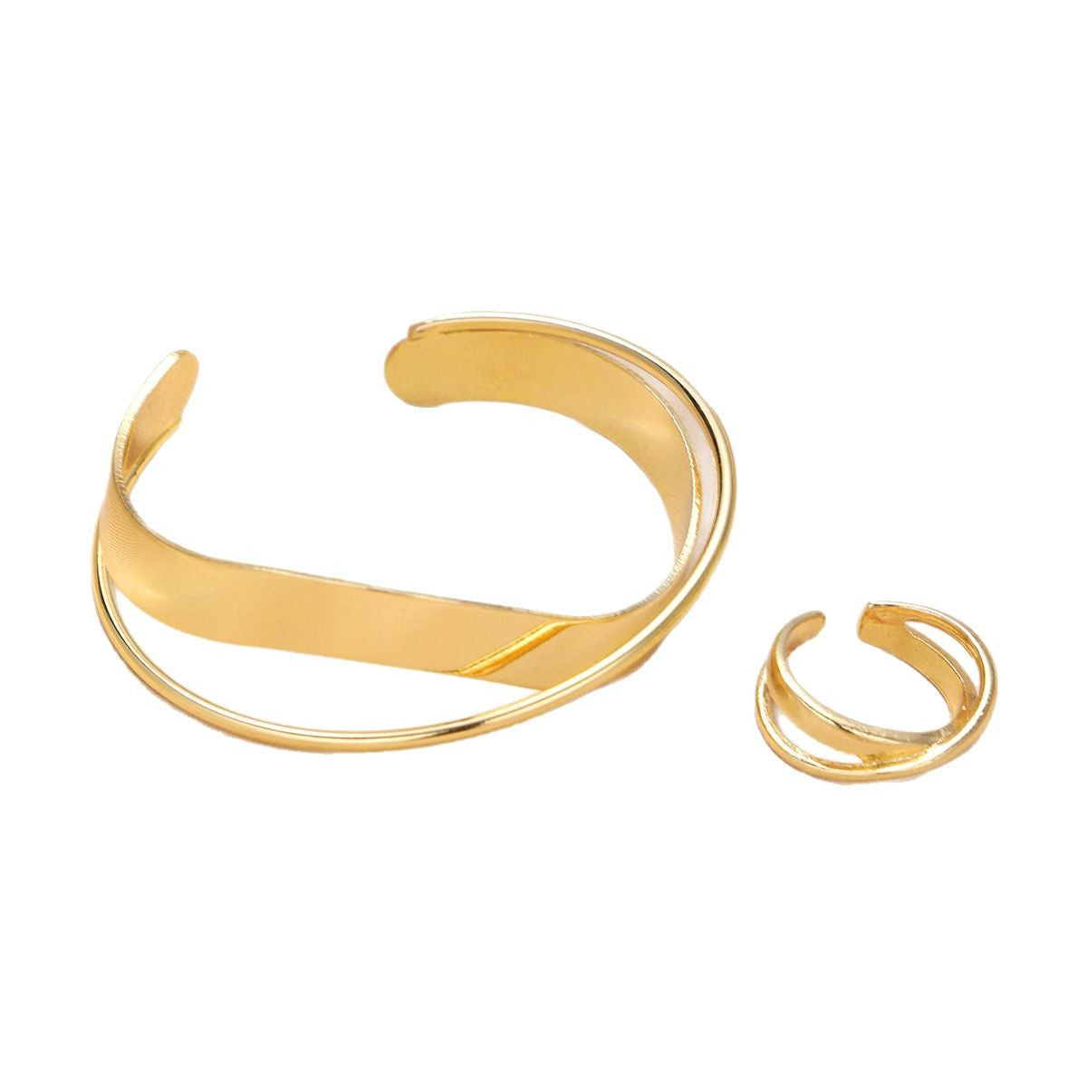 Damen modisches Armband- und Ring-Set mit eleganten Designs Shop Nory
