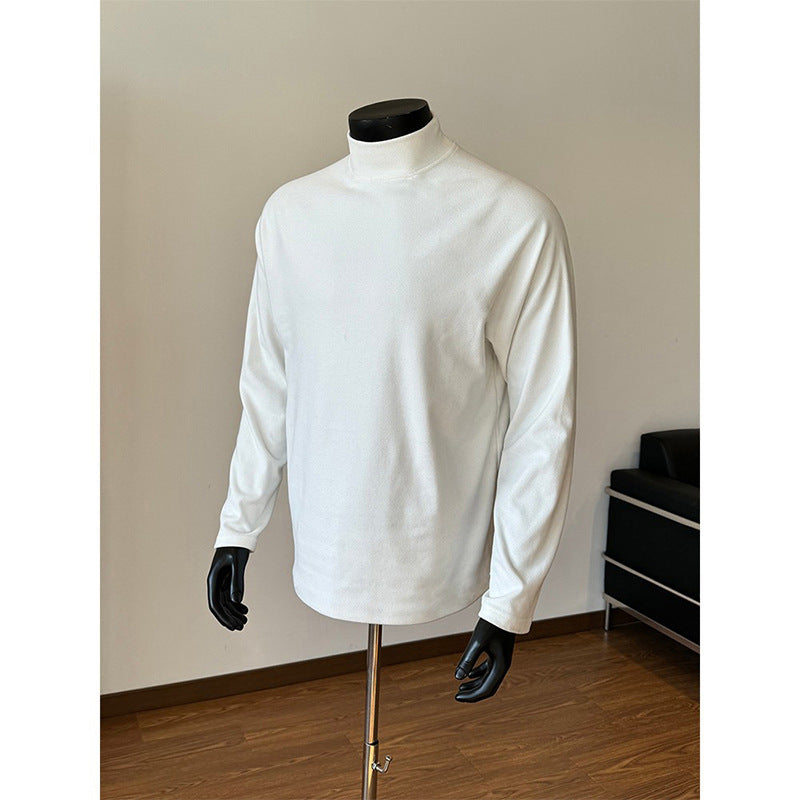 Unisex Oversize-Stehkragen-Sweatshirt mit Raglanärmeln und weichem Baumwollfleece Shop Nory
