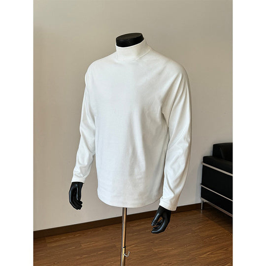 Unisex Oversize-Stehkragen-Sweatshirt mit Raglanärmeln und weichem Baumwollfleece Shop Nory