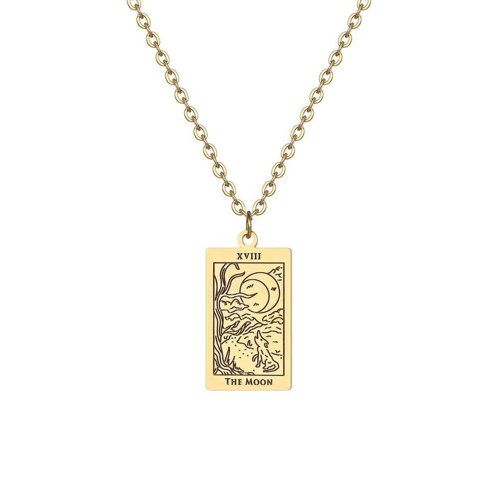 Damen Anhänger mit einzigartigem Tarot-Motiv Shop Nory