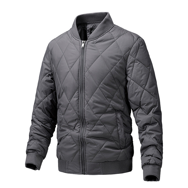 Herren Modische Steppjacke mit hohem Kragen Shop Nory