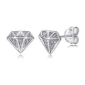 Damen Ohrstecker im modernen Diamantdesign Shop Nory