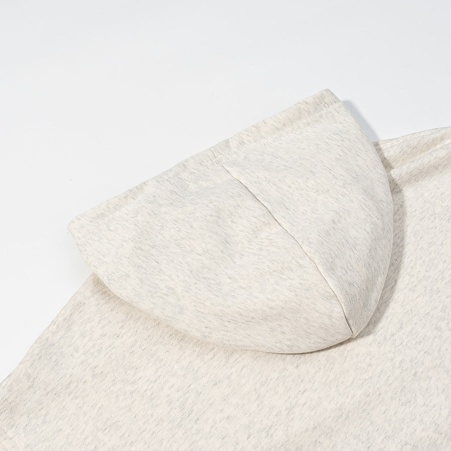 Damen Oversize‑Kapuzenpullover mit Leo‑Futter, Used‑Details und Kängurutasche Shop Nory