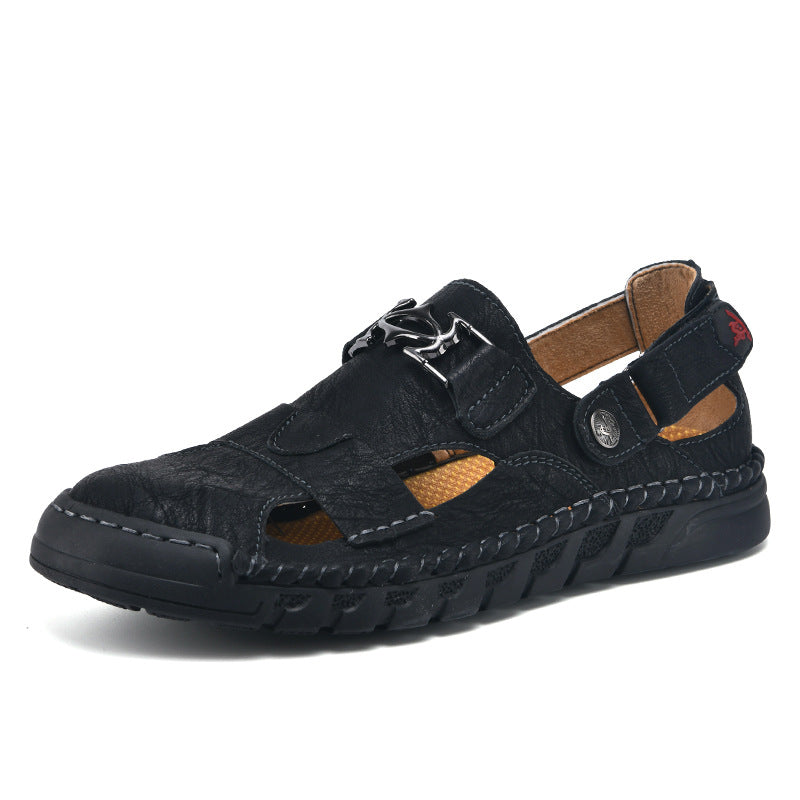 Damen Bequeme Sandalen mit verstellbarem Riemen und rutschfester Sohle Shopnory