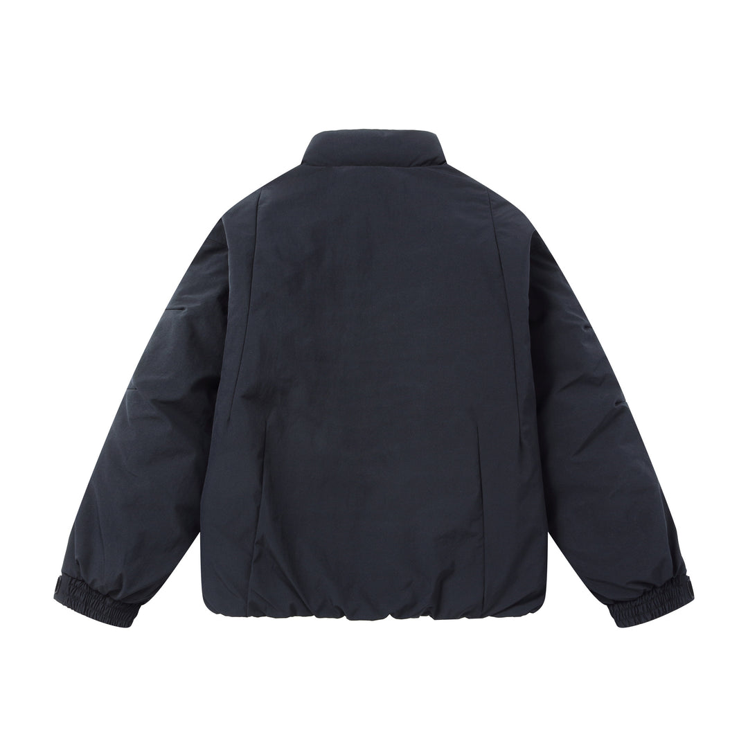 Herren Kurz‑Pufferjacke mit schützendem Stehkragen, verdecktem Reißverschluss und elastischem Saum Shop Nory