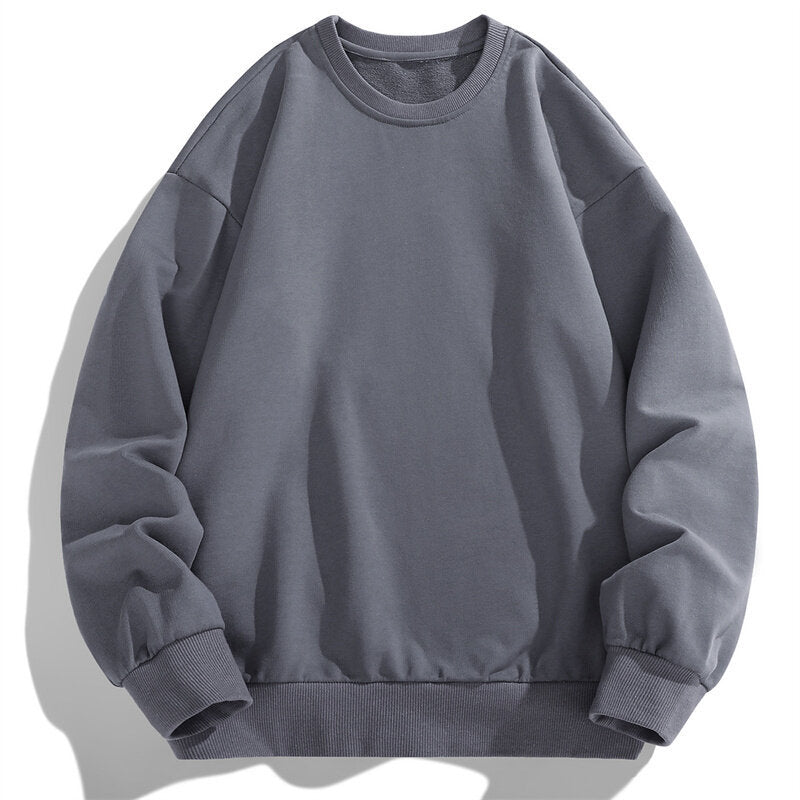 Damen bequemer Sweatshirt mit lässigem Schnitt und elastischem Bund