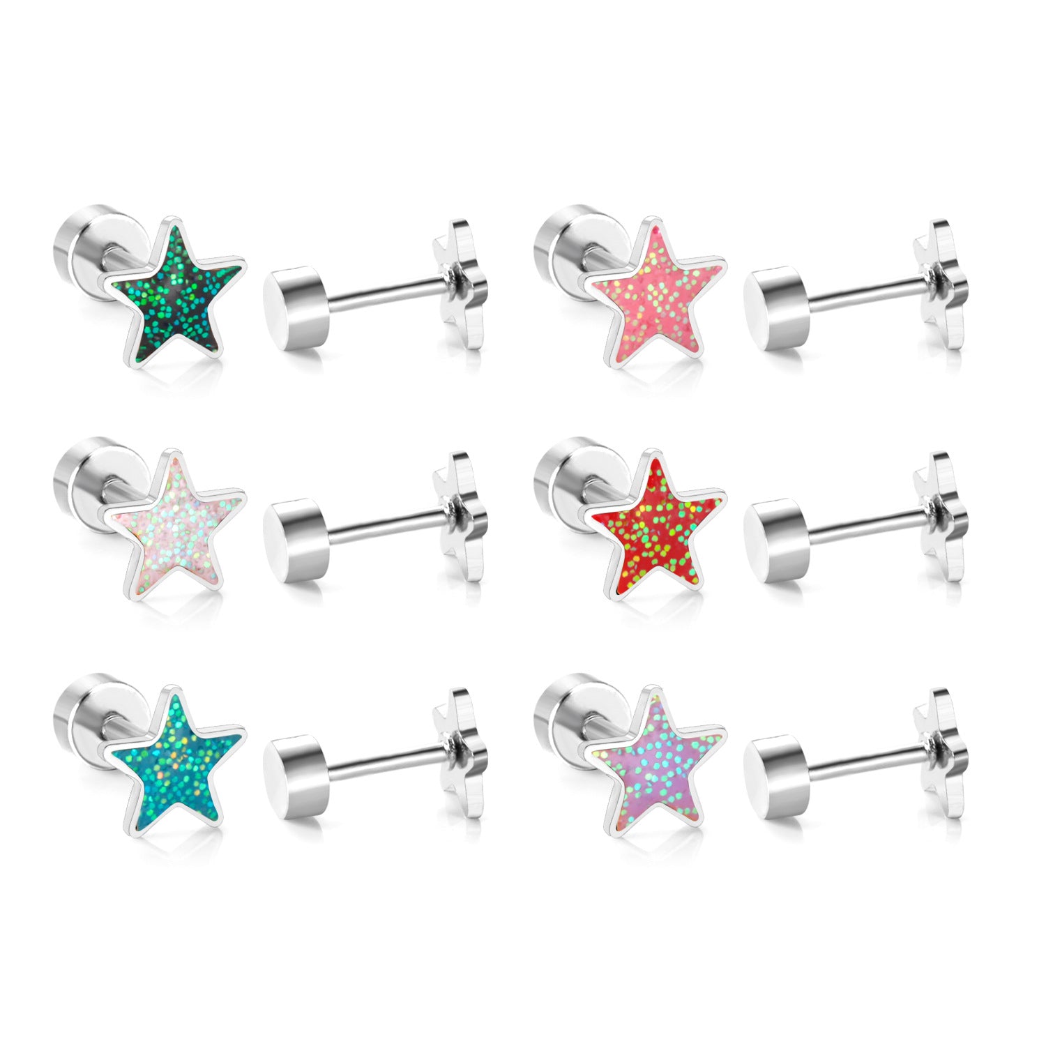 Damen Ohrstecker im floralen Design Shop Nory