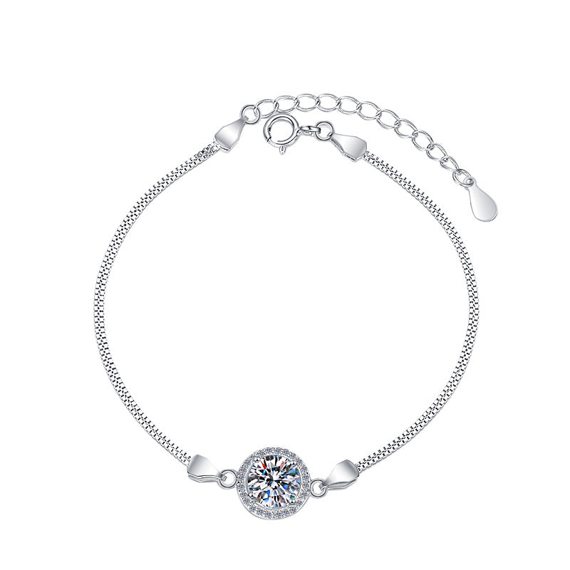Damenarmband mit funkelndem Zirkonia und filigranem Design Shop Nory
