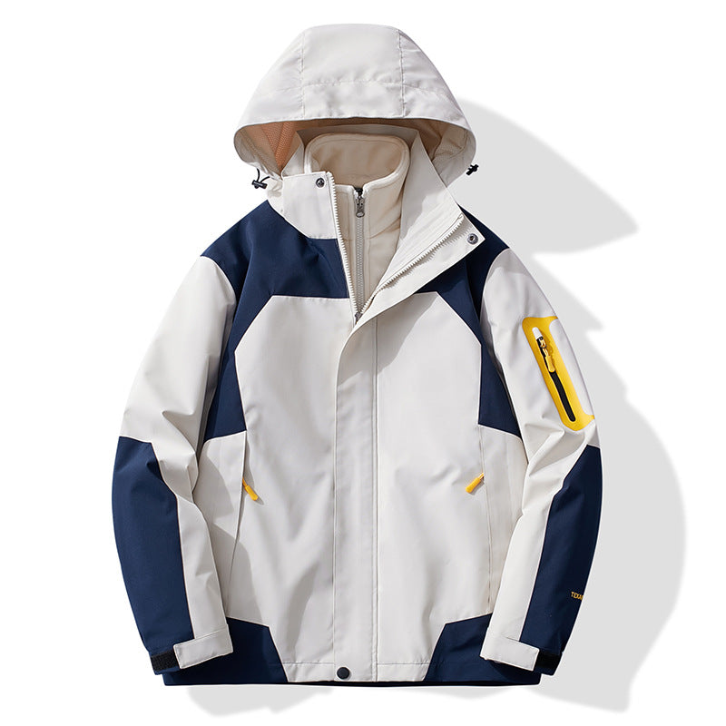 Damen Multifunktionale Trekking-Softshelljacke mit herausnehmbarer Fleece‑Innenlage und Kapuze Shop Nory