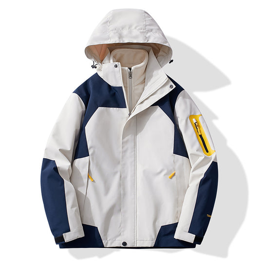 Damen Multifunktionale Trekking-Softshelljacke mit herausnehmbarer Fleece‑Innenlage und Kapuze Shop Nory
