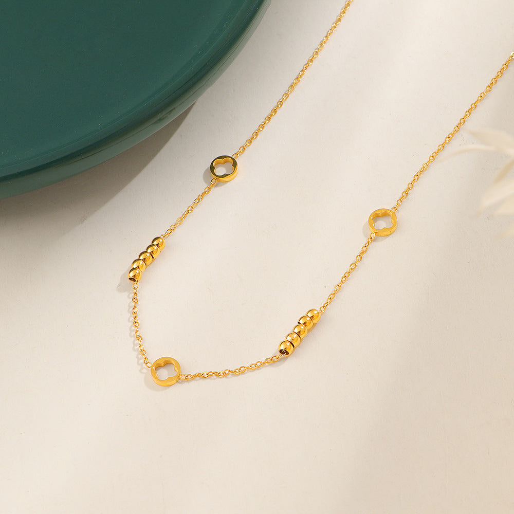 Damen Fußkette mit eleganten geometrischen Elementen Shop Nory