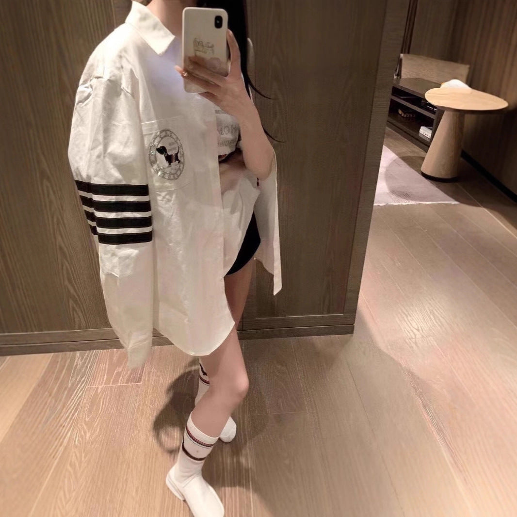 Damen Sportliche Oversized Hemden Shop Nory