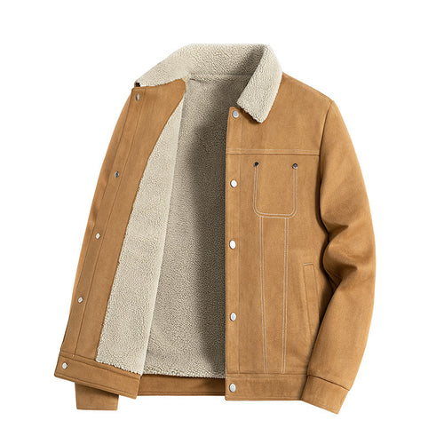 Herren Lässige Lammfelljacke Shop Nory