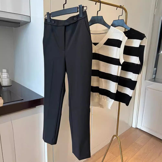 Damen Elegante und bequeme Business-Hose Shop Nory