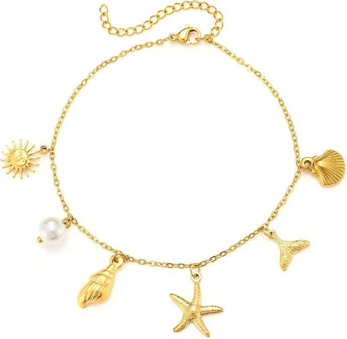 Damen Armband mit maritimen Anhängern und elegantem Design Shop Nory